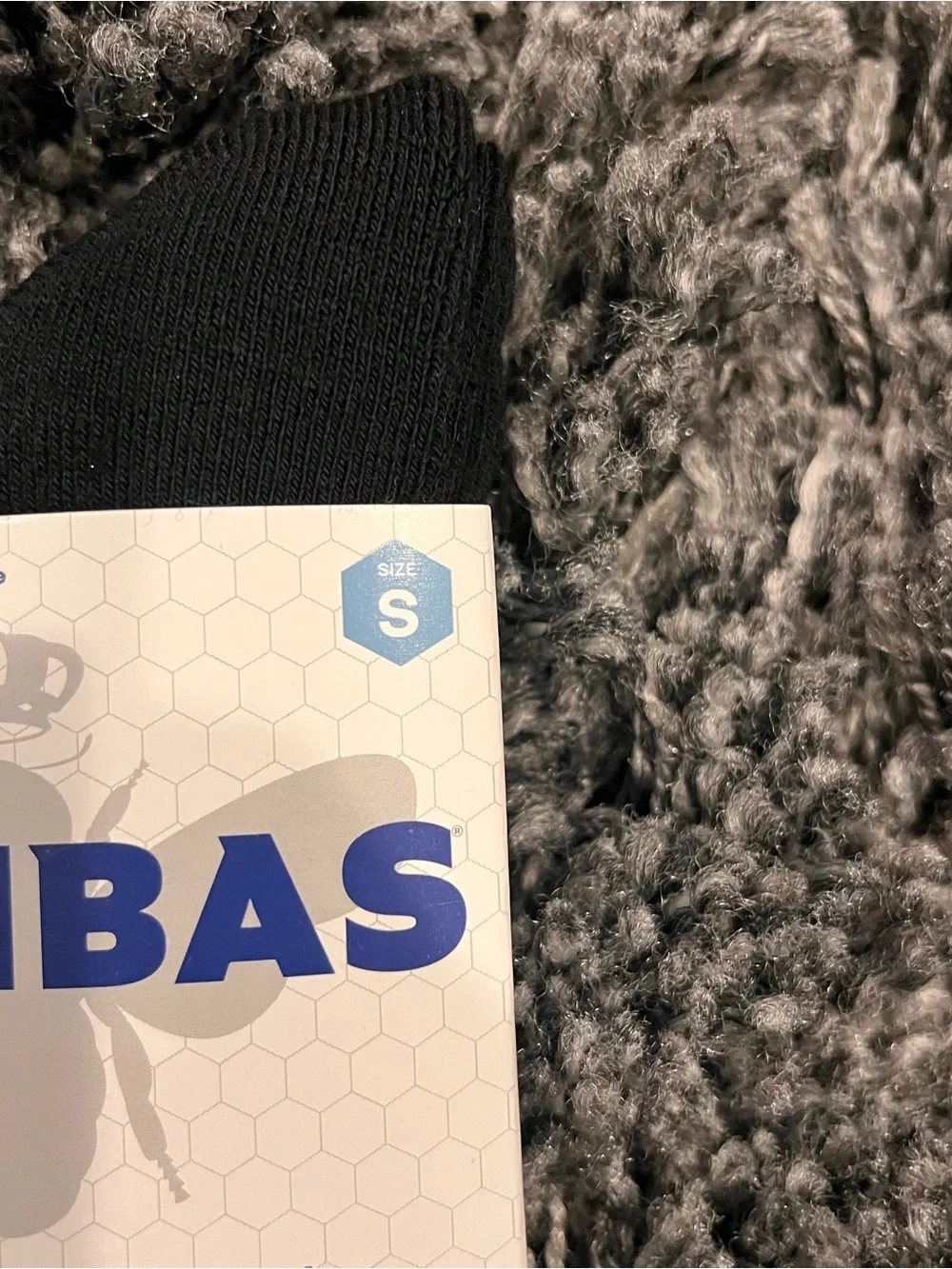 🌸NWT BOMBA BLACK CREW SOCKS SIZE SMALL🌸